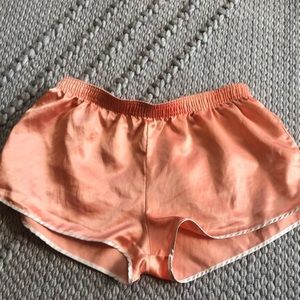 American Apparel satin roller shorts